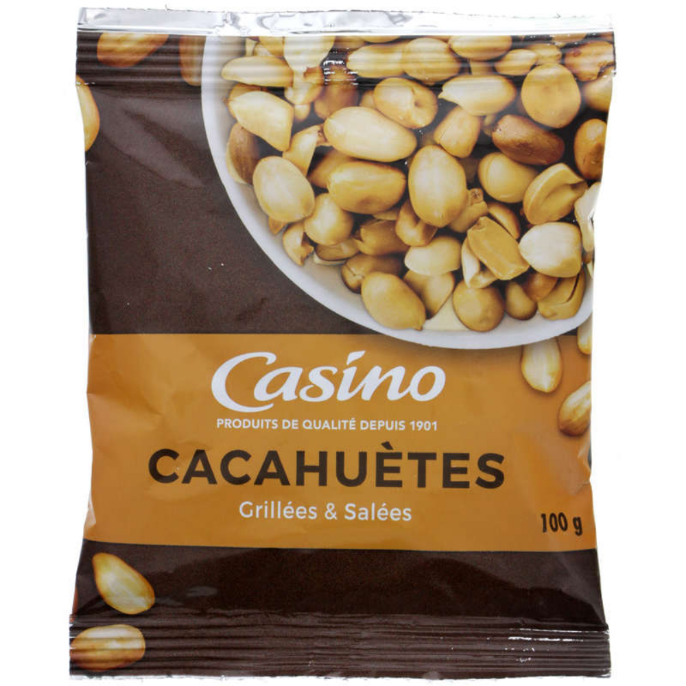 Cacahuètes grillées à sec - Salé 250g